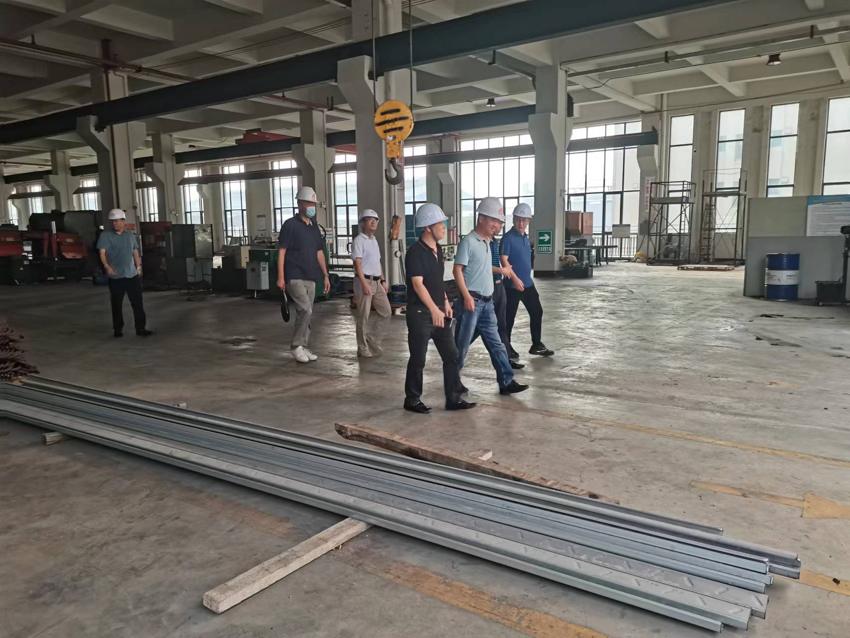 北京千方科技股份有限公司考察團蒞臨參觀(guān)廣東晟虹交通科技有限公司